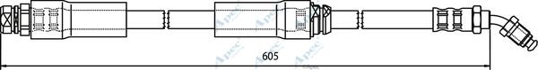 APEC BRAKING Pidurivoolik HOS3607